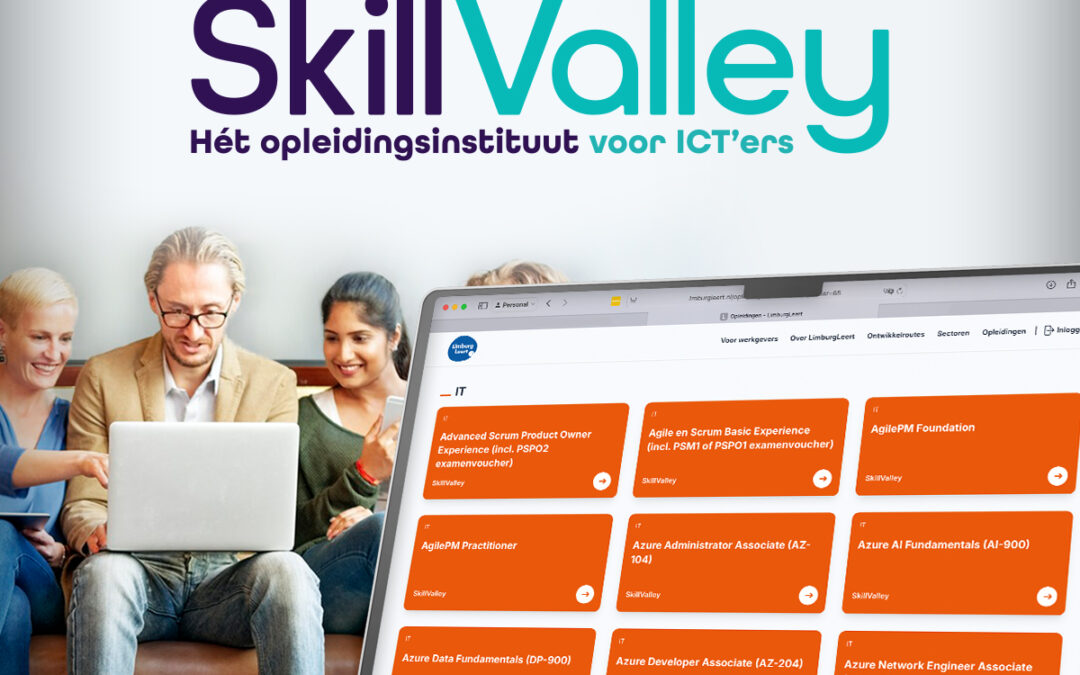SkillValley-opleidingen nu beschikbaar via LimburgLeert